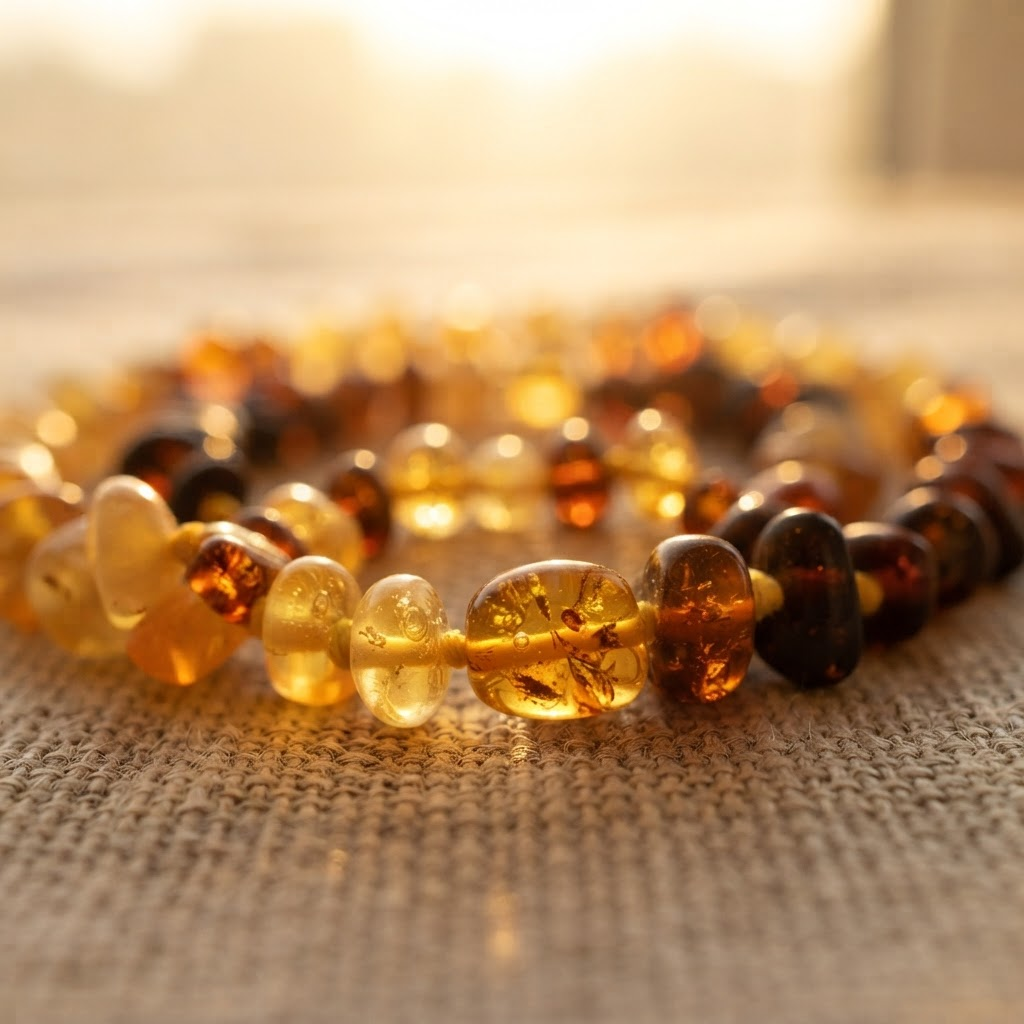 Margaret's Amber™ Dawn Raw Amber Necklace