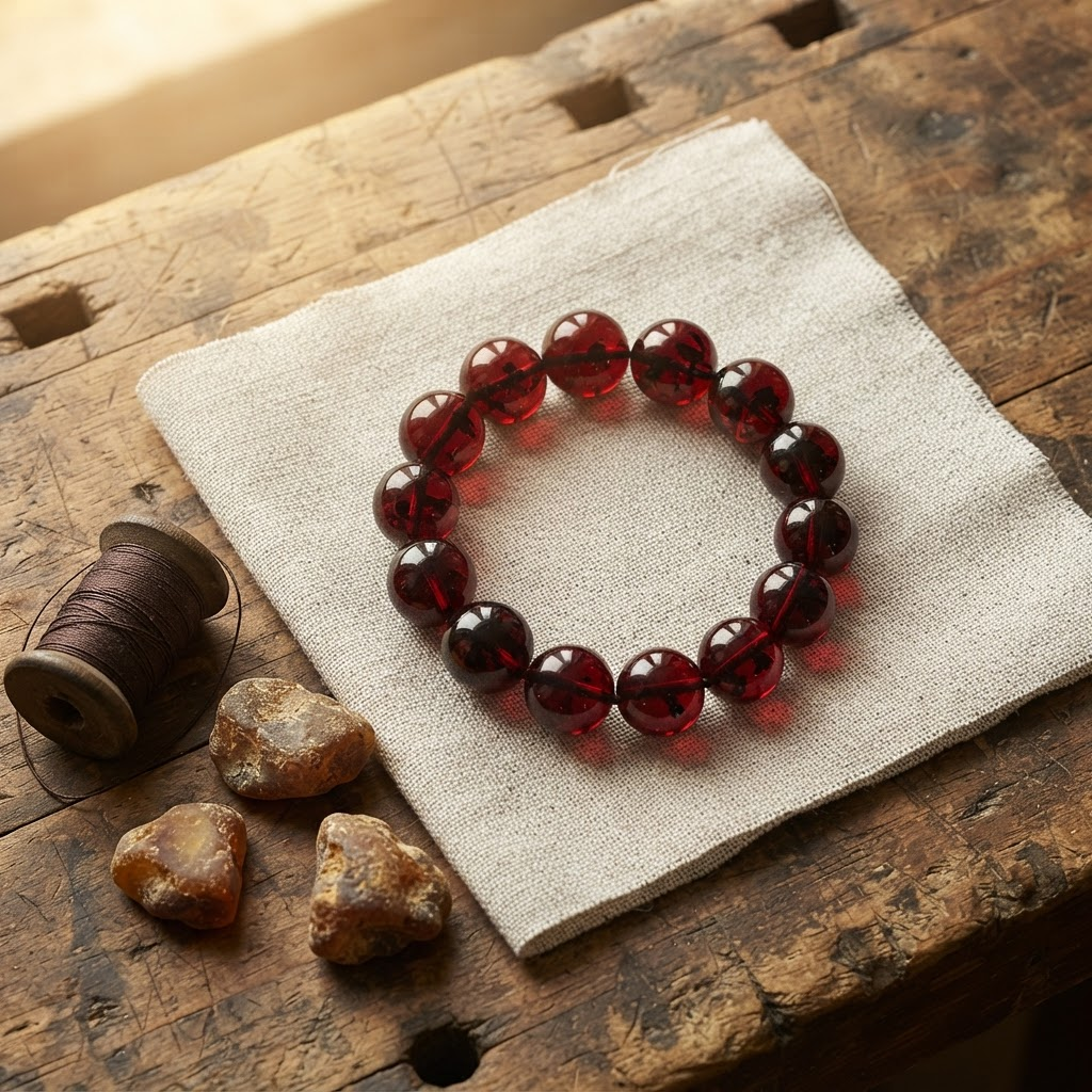 Margaret's Amber™ Larch Cherry Amber Bracelet