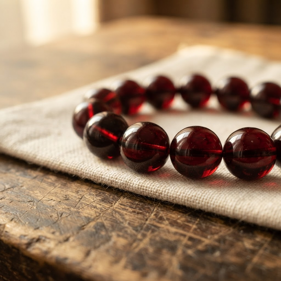 Margaret's Amber™ Larch Cherry Amber Bracelet