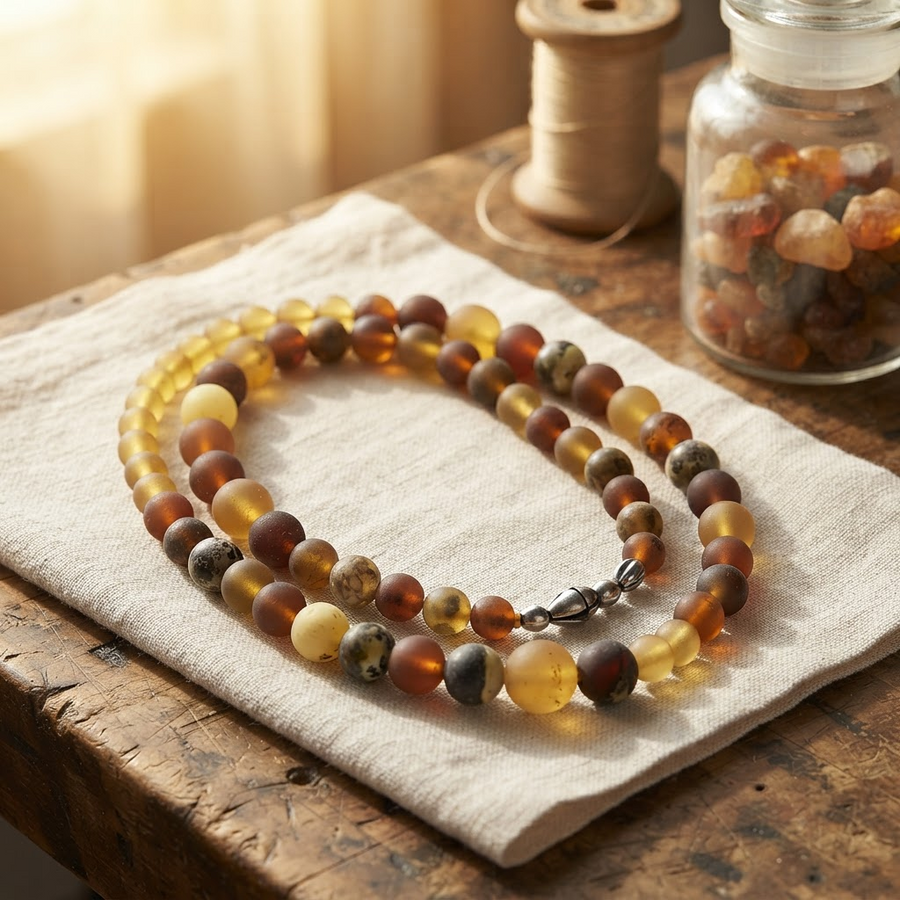 Margaret's Amber™ Copse Amber Necklace